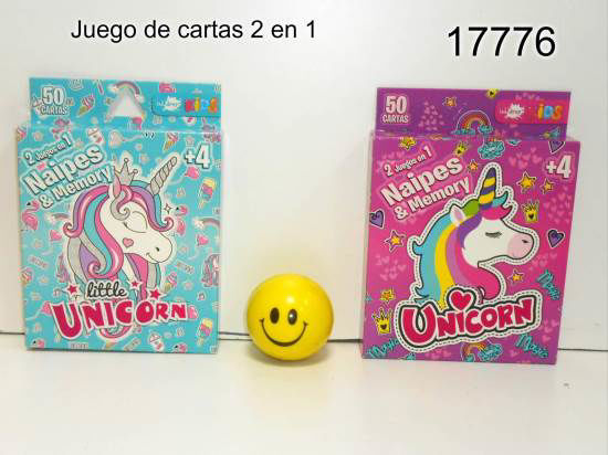 Imagen de NAIPES Y MEMORIA UNICORNIOS 8.25